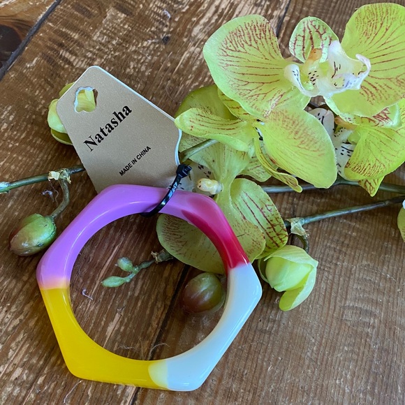 A. Che’ Deep Pink Tie Back Bikini Top - Picture 4 of 8